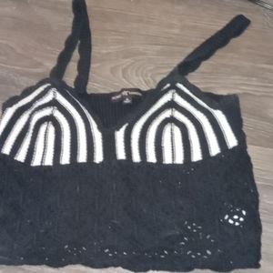 Crochet crop top